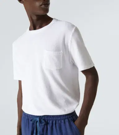 Fedeli Cotton terry T-shirt | Thumbnail 4