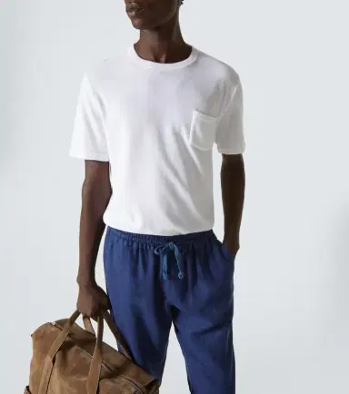 Fedeli Cotton terry T-shirt | Thumbnail 6