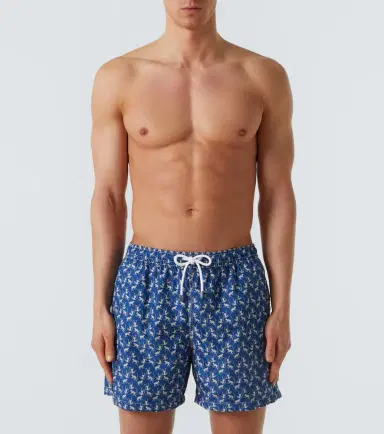 Fedeli Printed swim trunks | Thumbnail 4