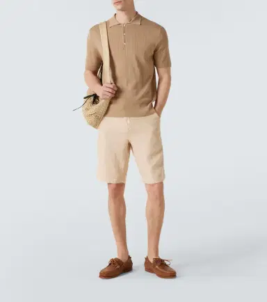 FEDELI Linen Bermuda shorts | Thumbnail 2 FEDELI Linen Bermuda shorts | Thumbnail 2