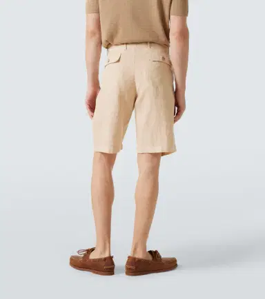 FEDELI Linen Bermuda shorts | Thumbnail 3 FEDELI Linen Bermuda shorts | Thumbnail 3