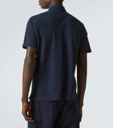 Fedeli Cotton piqué polo shirt | Thumbnail 2