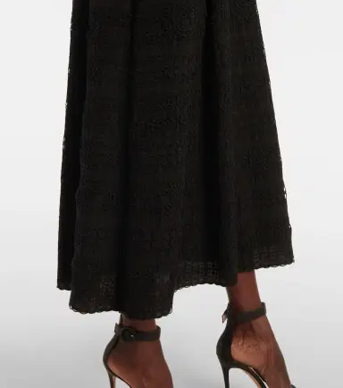 Elie Saab Macramé midi dress | Thumbnail 3