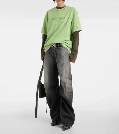 Acne Studios 2006F distressed low-rise wide-leg jeans | Thumbnail 3 Acne Studios 2006F distressed low-rise wide-leg jeans | Thumbnail 3