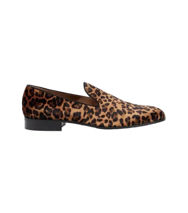 Gianvito Rossi Leopard-print loafers