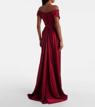 Vivienne Westwood Nova Cocotte crêpe satin bustier gown | Thumbnail 4