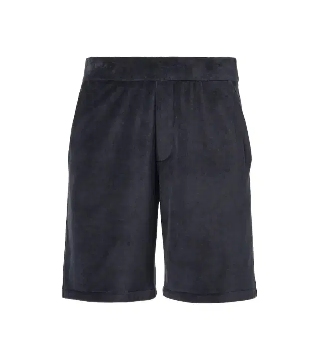 Loro Piana Murano cotton and silk velour Bermuda shorts