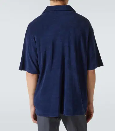 Prada Cotton terry bowling shirt | Thumbnail 2 Prada Cotton terry bowling shirt | Thumbnail 2