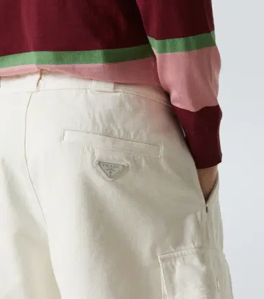 Prada Denim cargo shorts | Thumbnail 4 Prada Denim cargo shorts | Thumbnail 4