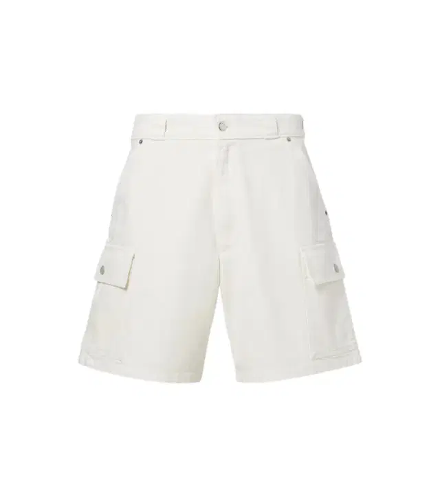 Denim cargo shorts