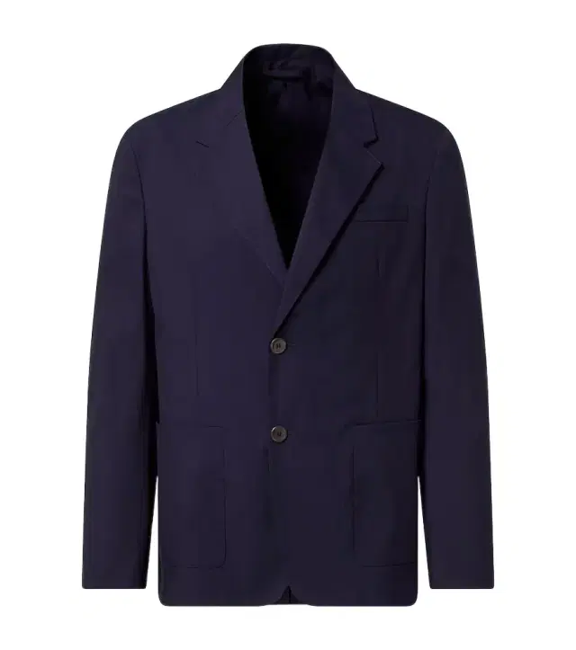 Cotton-blend poplin blouson