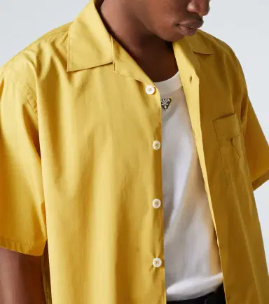 Prada Cotton poplin bowling shirt | Thumbnail 3