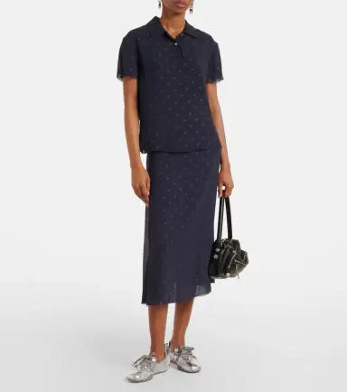 Acne Studios Metallic leather flats | Thumbnail 2 Acne Studios Metallic leather flats | Thumbnail 2