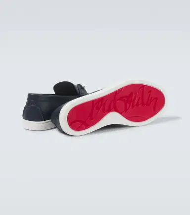 Christian Louboutin Chambeliboat leather slip-on shoes | Thumbnail 2