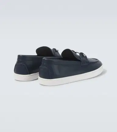 Christian Louboutin Chambeliboat leather slip-on shoes | Thumbnail 4
