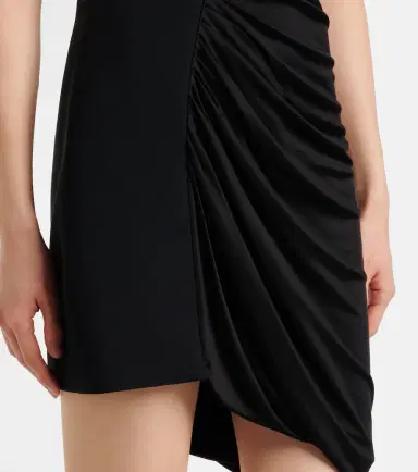 Versace Medusa '95 draped jersey minidress | Thumbnail 4