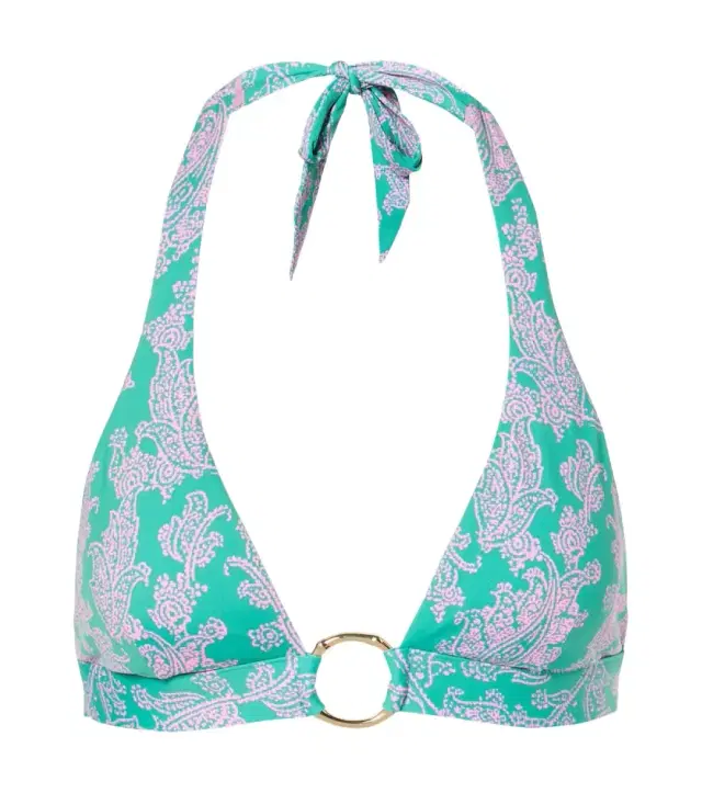 Heidi Klein Santa Rosa paisley bikini top