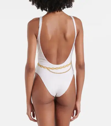 Versace Chain-detail printed swimsuit | Thumbnail 3