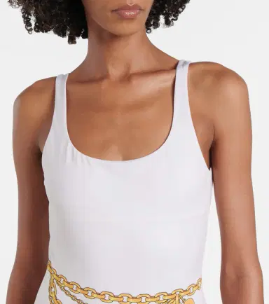 Versace Chain-detail printed swimsuit | Thumbnail 5