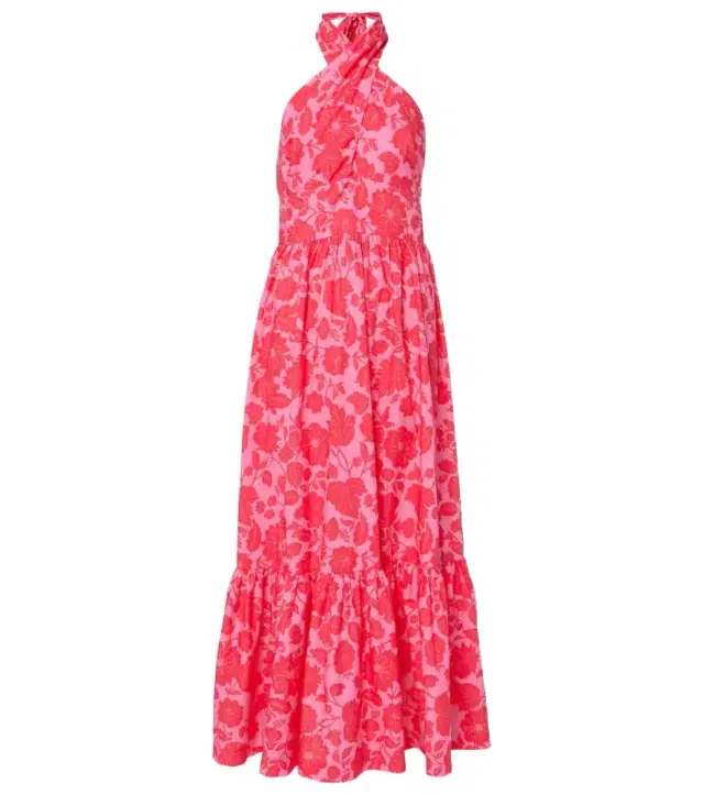 Heidi Klein Fairhaven floral cotton-blend maxi dress