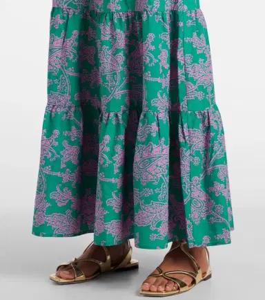 Heidi Klein Santa Rosa paisley cotton-blend maxi dress | Thumbnail 4
