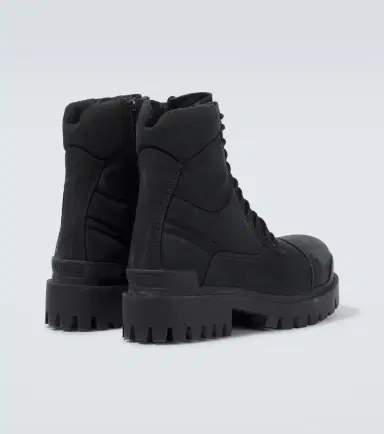 Balenciaga Combat Strike canvas lace-up boots | Thumbnail 6 Balenciaga Combat Strike canvas lace-up boots | Thumbnail 6