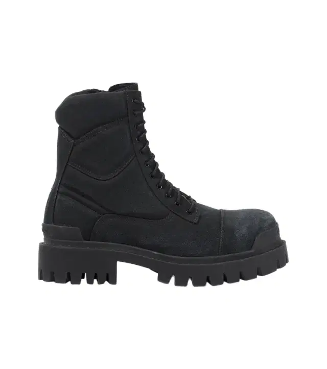Combat Strike canvas lace-up boots