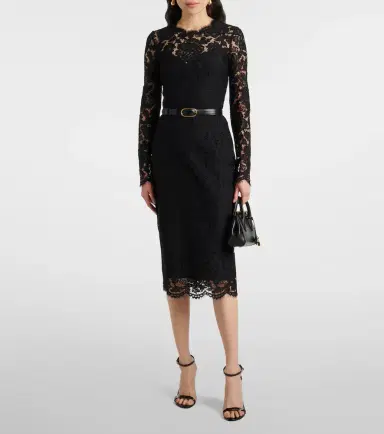 Dolce & Gabbana DG lace midi dress | Thumbnail 3