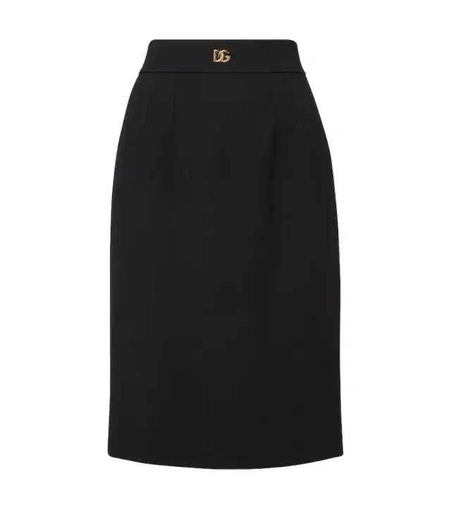DG virgin wool pencil skirt