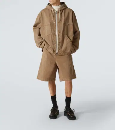 Sacai Hooded denim jacket | Thumbnail 2