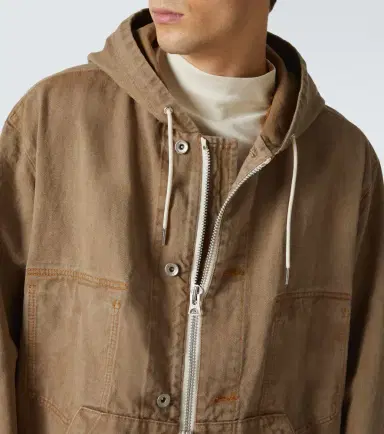 Sacai Hooded denim jacket | Thumbnail 3