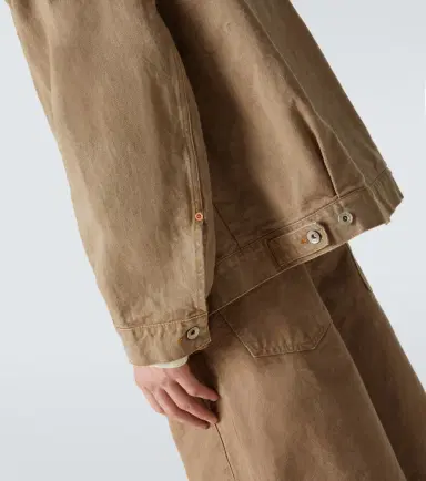 Sacai Hooded denim jacket | Thumbnail 6
