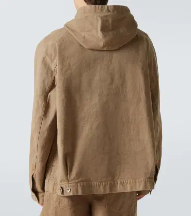 Sacai Hooded denim jacket | Thumbnail 7