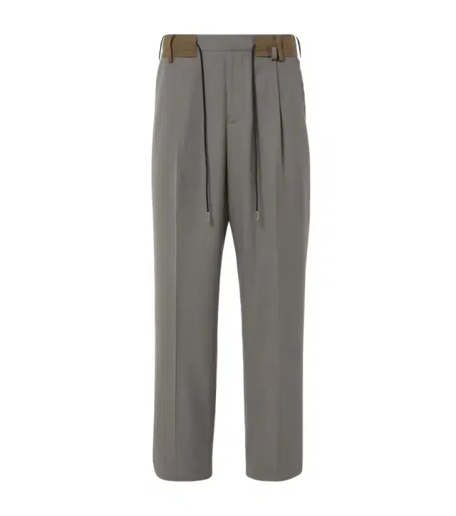 Sacai Mid-rise wide-leg pants
