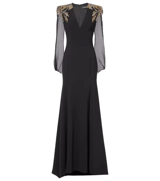 Jenny Packham Mercury embellished gown