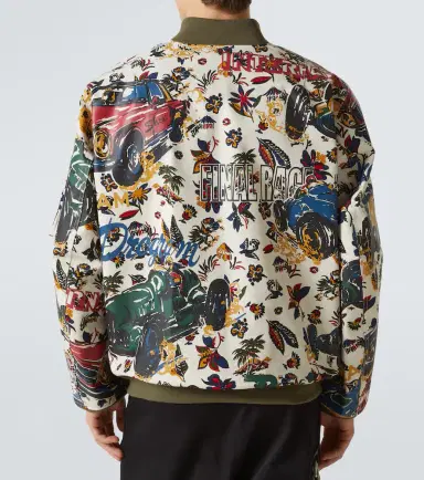 Sacai Printed cotton bomber jacket | Thumbnail 2 Sacai Printed cotton bomber jacket | Thumbnail 2