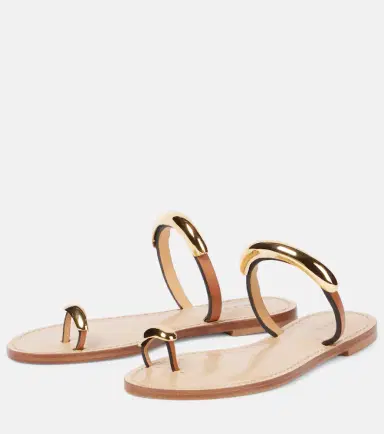AMANU Samburu embellished leather sandals | Thumbnail 3