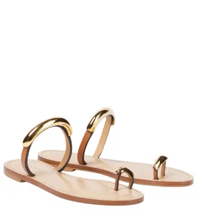 AMANU Samburu embellished leather sandals | Thumbnail 1