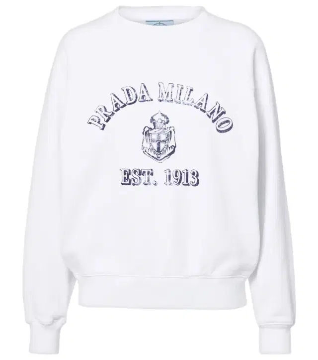 Logo cotton jersey sweatshirt