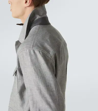 dunhill Linen field jacket | Thumbnail 2