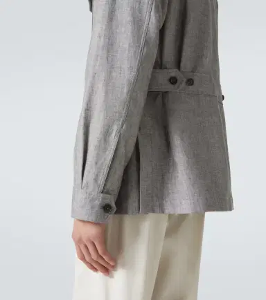 dunhill Linen field jacket | Thumbnail 3
