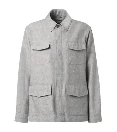 dunhill Linen field jacket | Thumbnail 1