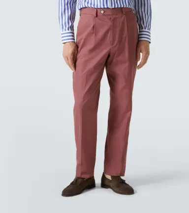 dunhill Cotton straight pants | Thumbnail 2 dunhill Cotton straight pants | Thumbnail 2
