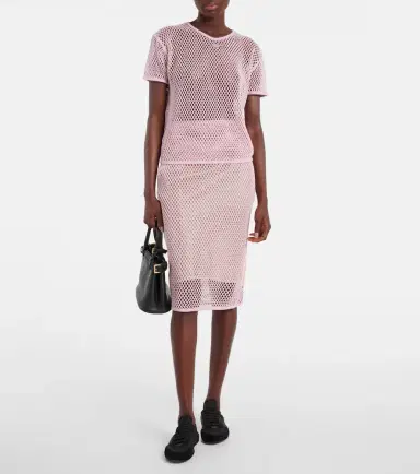 Prada Crochet midi skirt | Thumbnail 2 Prada Crochet midi skirt | Thumbnail 2