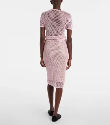 Prada Crochet midi skirt | Thumbnail 3 Prada Crochet midi skirt | Thumbnail 3