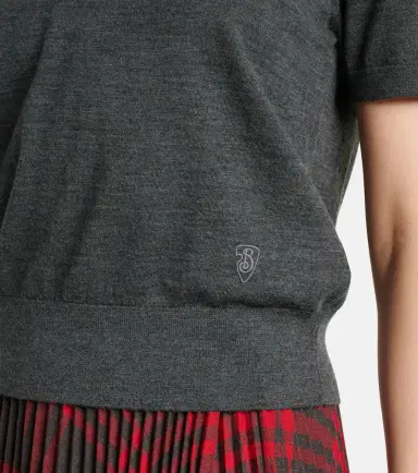 Burberry Wool polo shirt | Thumbnail 4 Burberry Wool polo shirt | Thumbnail 4