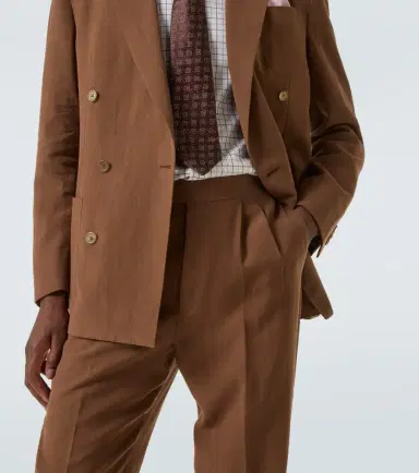 dunhill Linen tapered pants | Thumbnail 5 dunhill Linen tapered pants | Thumbnail 5