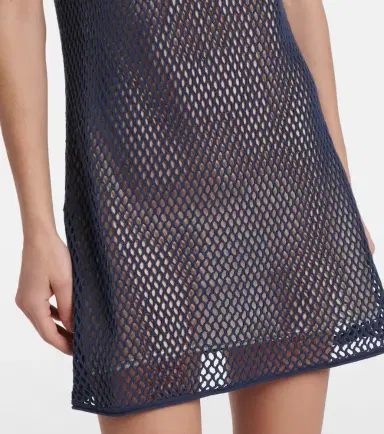 Prada Cotton mesh minidress | Thumbnail 2