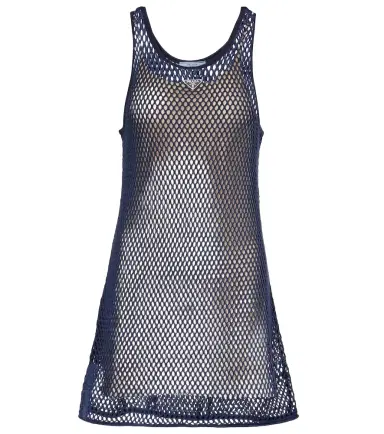 Prada Cotton mesh minidress | Thumbnail 1