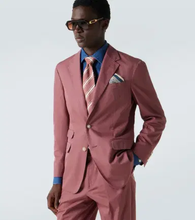 dunhill Striped silk jacquard tie | Thumbnail 3